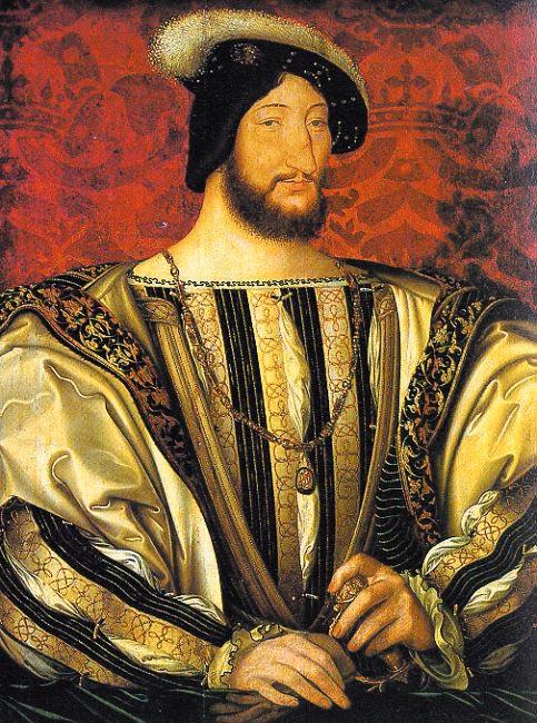 Jean Clouet Francis I oil painting image